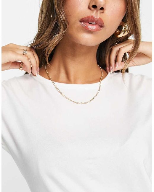 Vero Moda White Round Neck T-shirt