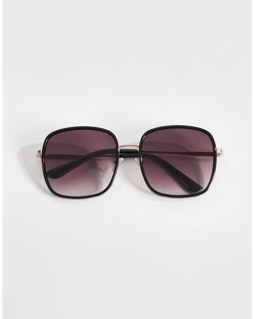 Mango Black – oversize-sonnenbrille