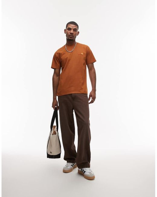 American Script di Carhartt in Brown da Uomo