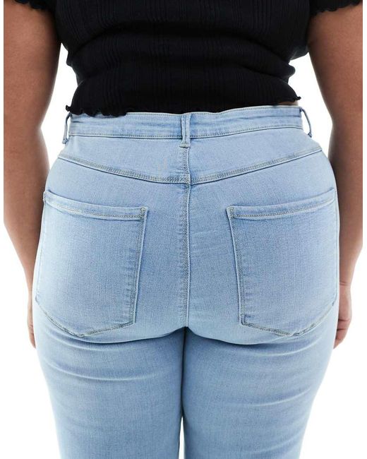 ONLY Blue Push Up Skinny Jeans