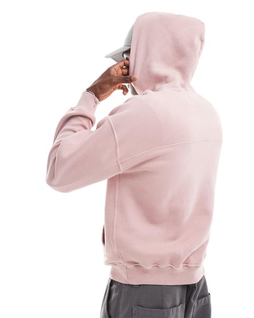 Essential sundrenched - sweat à capuche Abercrombie & Fitch pour homme en coloris Pink