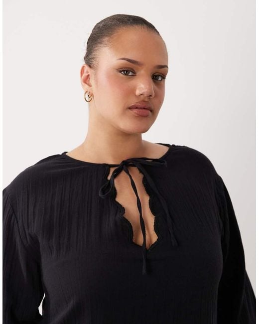Esmee Curve Black Esmée Curve Mini Dress Beach Cover Up