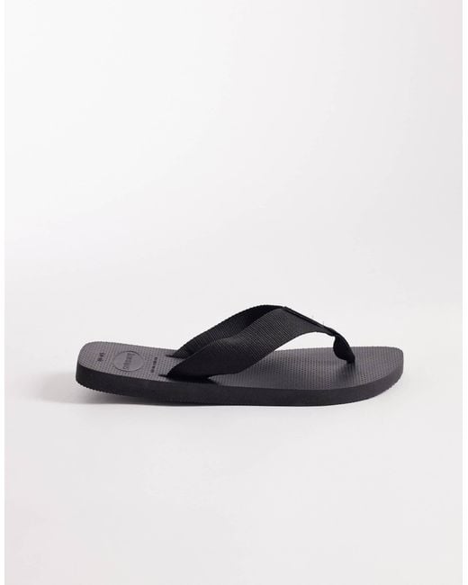 Havaianas Black Urban Basics Flip Flops for men