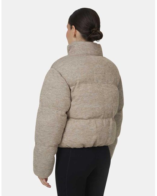 Good For Nothing Natural Knitted Padded Jacket