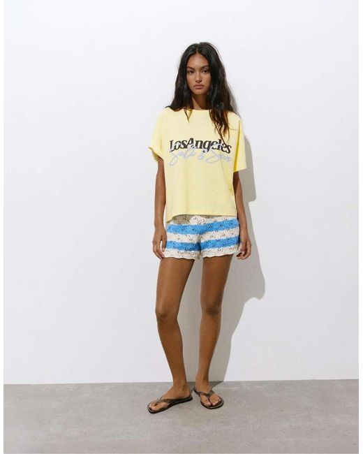 Los Angeles di Pull&Bear in Blue