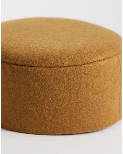 ASOS Natural Pillbox Hat