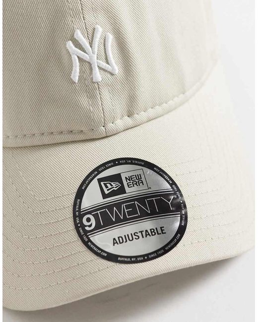 KTZ White Ny Yankees Mini Logo Cap