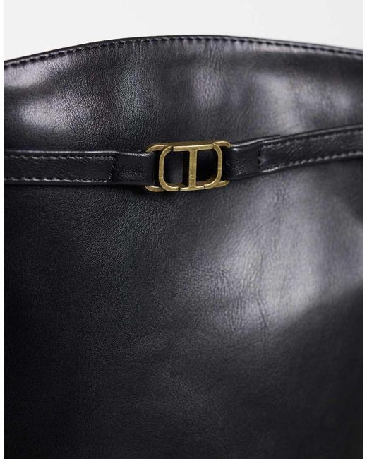 SEQWL Blue Whispa Refined Riding Knee Boots