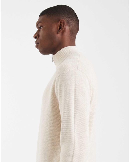 Only & Sons – strickpullover in White für Herren