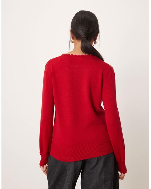 Threadbare Red – strickpullover