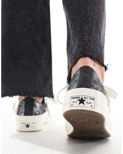Converse Black Chuck 70 Ox Trainers