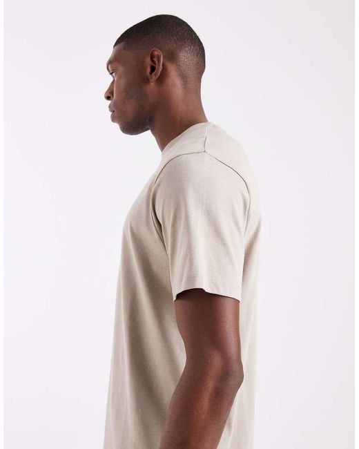 ASOS Blue Essentials Regular Fit T-shirt for men