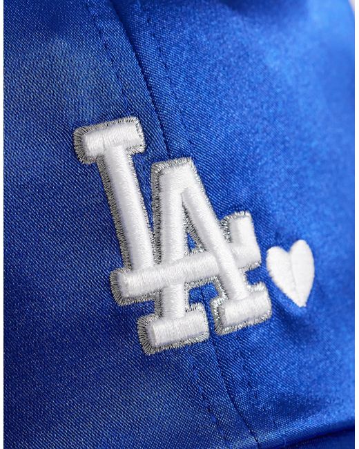 '47 Blue – satin-baseballkappe