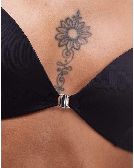ARKET Black Mix & Match Triangle Bikini Top