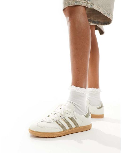 adidas gazelle silver green womens Samba ADV adidas Schoen Dames in coreblack-white-gum voor vrouwen – TITUS
