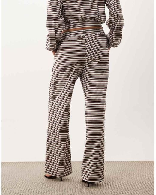 Missy Empire Natural Relaxed Drawstring Trouser Co-Ord