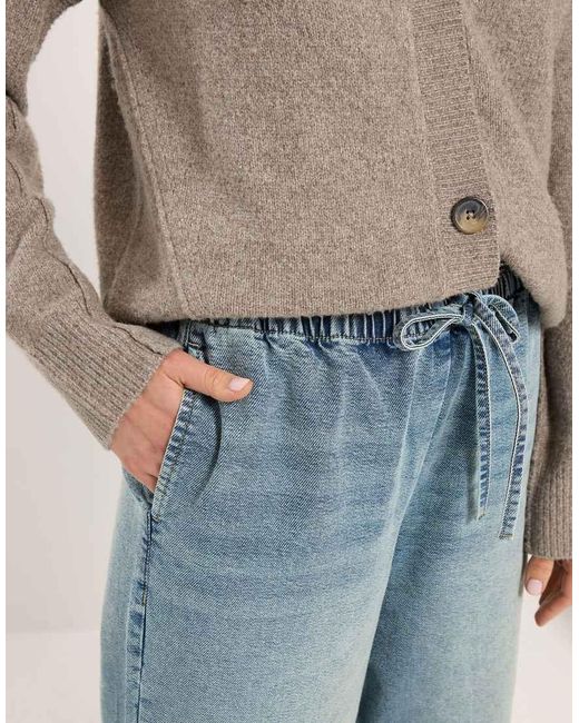 Long Tall Sally Blue Wide Leg Jeans