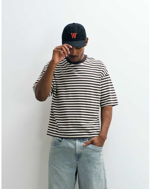 Cotton On Gray Cropped Fit T-Shirt for men