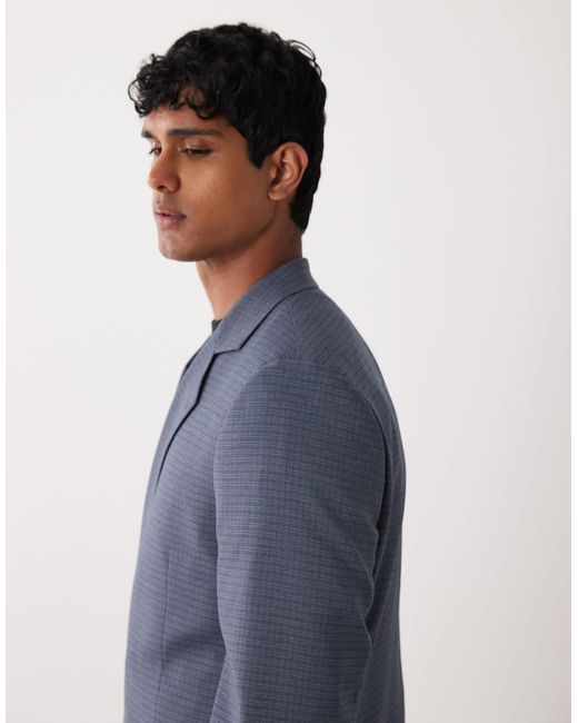 ASOS Blue Regular Suit Jacket for men
