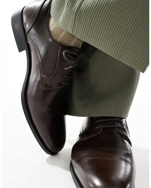 River Island Green Derby Shoes for men