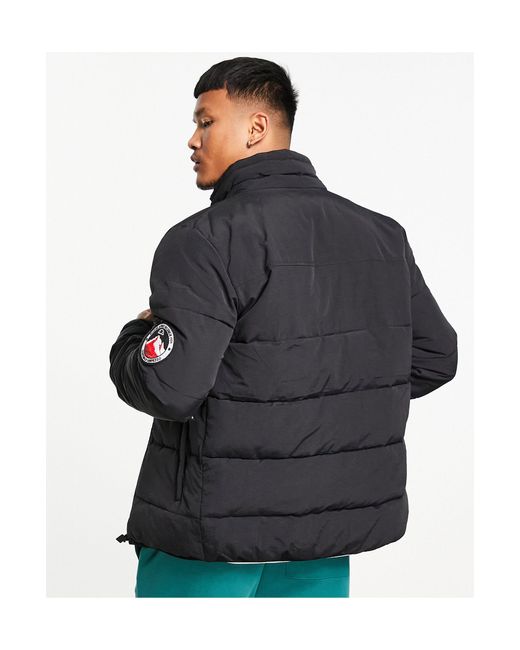 Ellesse Puffer Jacket With Branding in 