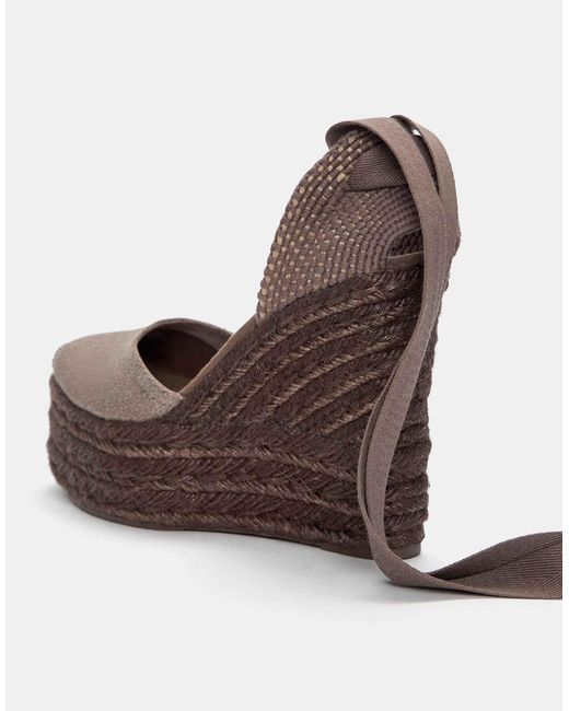 Pull&Bear Brown – espadrilles
