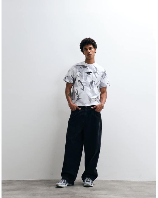 Aape By A Bathing Ape White Aape By A Bathing Ape Oversized T-shirt for men