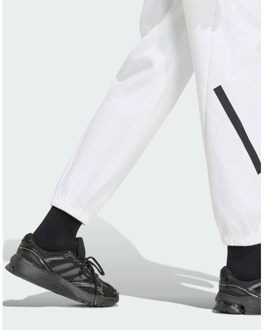 Adidas Originals White Adidas Z.n.e. Pant