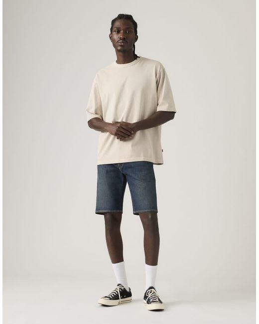 Levi's Blue 405 Standard Shorts for men