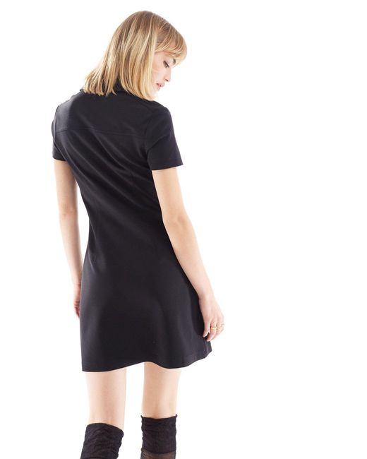 Calvin Klein Black Milano Utlity Dress