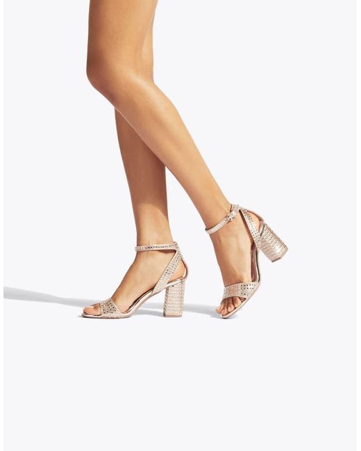 Carvela Kurt Geiger Natural Kianni Heeled Sandals