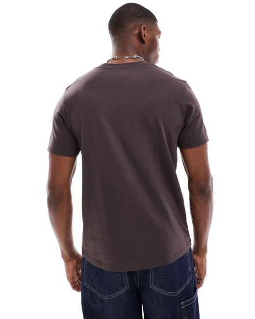 ASOS – 2er-pack basic-t-shirts in Gray für Herren