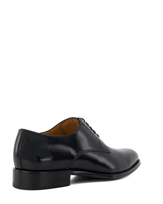 Dune Black Wide Fit Salisburry Classic Oxford Shoes for men