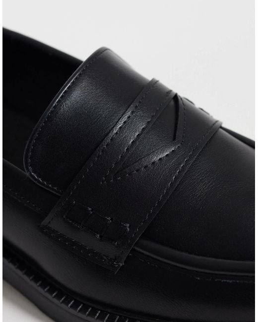 SEQWL Black Aperol Loafers