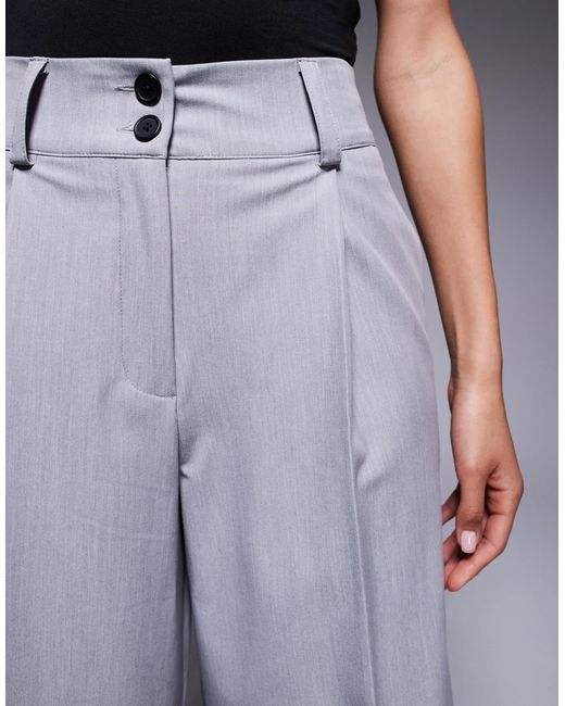 River Island Blue Tailored Bermuda Shorts