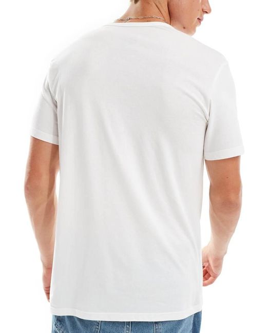 Lyle & Scott White Basic 3 Pack T-Shirt for men