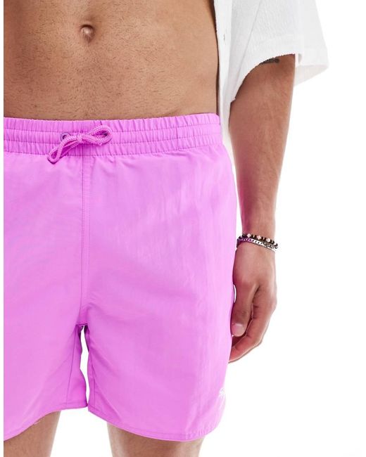 Speedo Pink Swim Shorts Essential 16" Swim Shorts for men