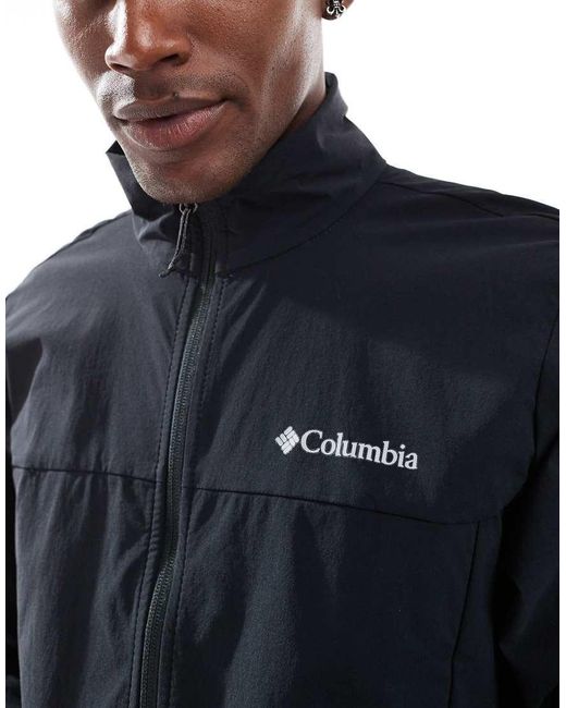 Columbia Blue Heather Canyon Ii Jacket for men