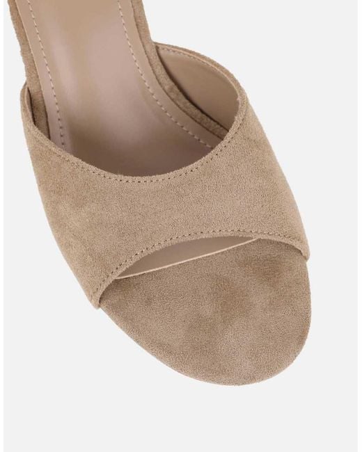 SIMMI Natural Iris Wedge Mules