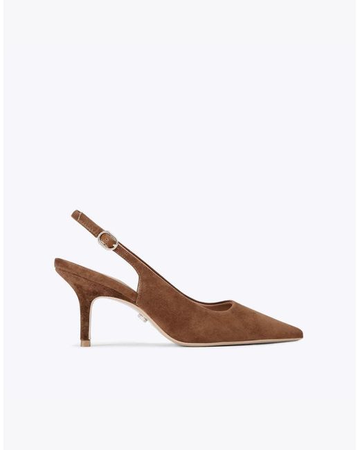 Carvela Kurt Geiger Brown Spirited Heeled Shoes