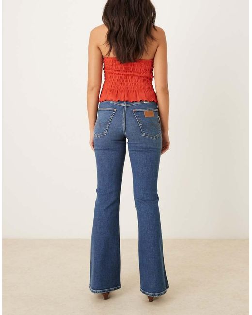Wrangler Blue Montana Flare Jeans