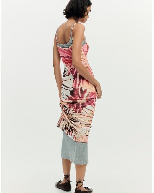 Desigual White 2-In-1 Dress