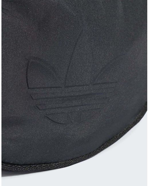 Adidas Originals Black Everyday Icons Half Crescent Handbag