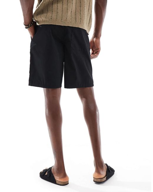 Short chino ample Only & Sons pour homme en coloris Black