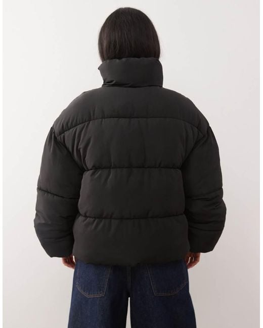 Collusion Black Puffer Jacket