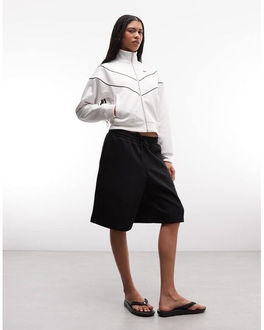 Nike White Windrunner Jacket