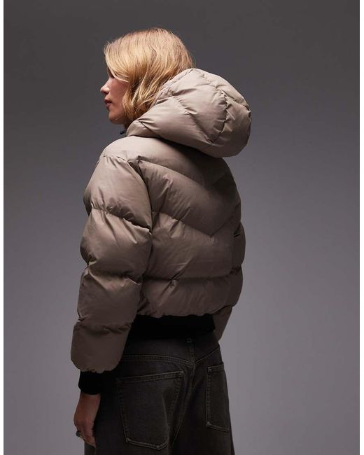 Chaqueta Corta Topo Acolchada De Estilo Wéstern Noe De Levi's de color Gray