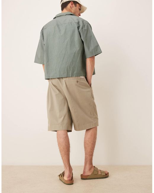 Calvin Klein Green Bermuda Tailored Shorts for men