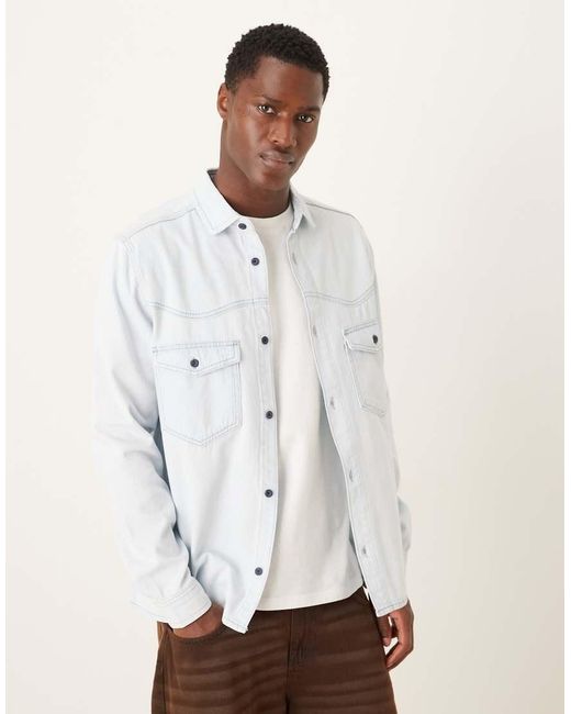 Camicia di ASOS in White da Uomo