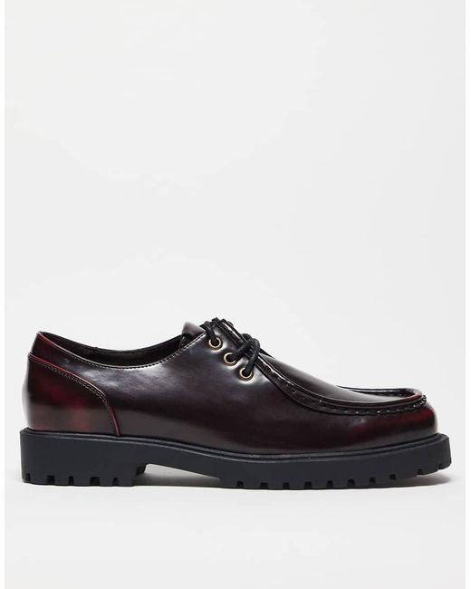 ASOS Brown Lace Up Shoes for men